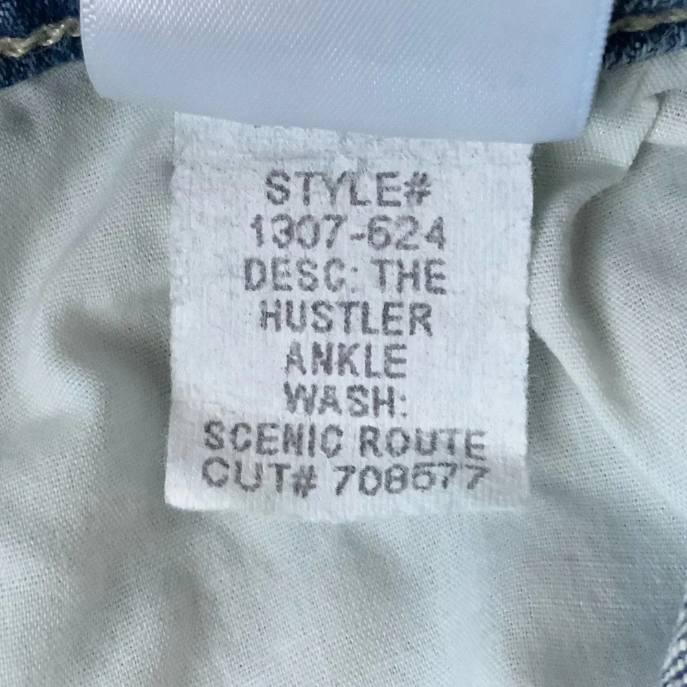 MOTHER Jeans Hustler Ankle Flare Blue Size 29 - Picture 11 of 13